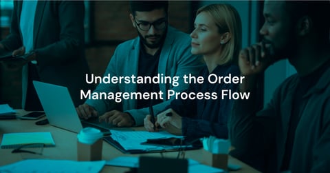 Photo of team working on Order Management Process Flow