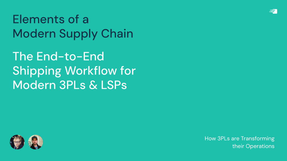 Webinar 3PLs Shipping March 27